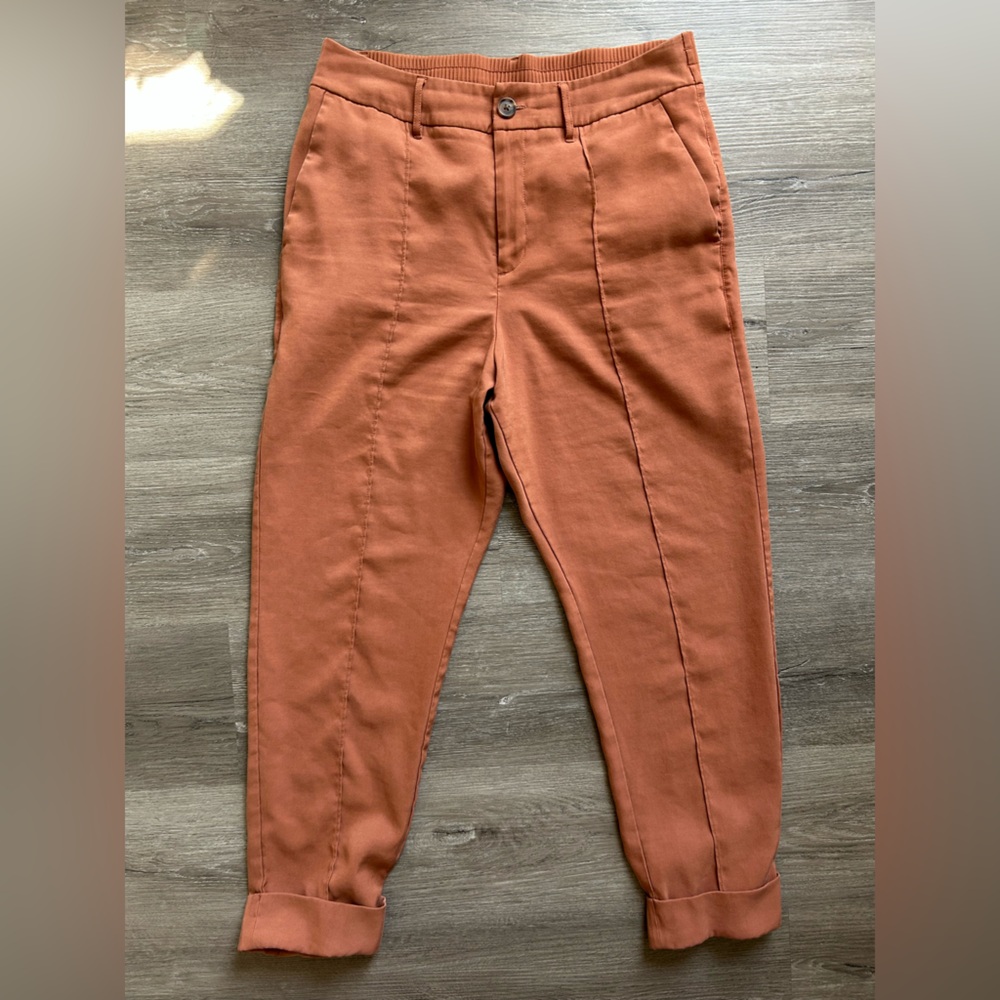 A New Day Terracotta Crop Pants